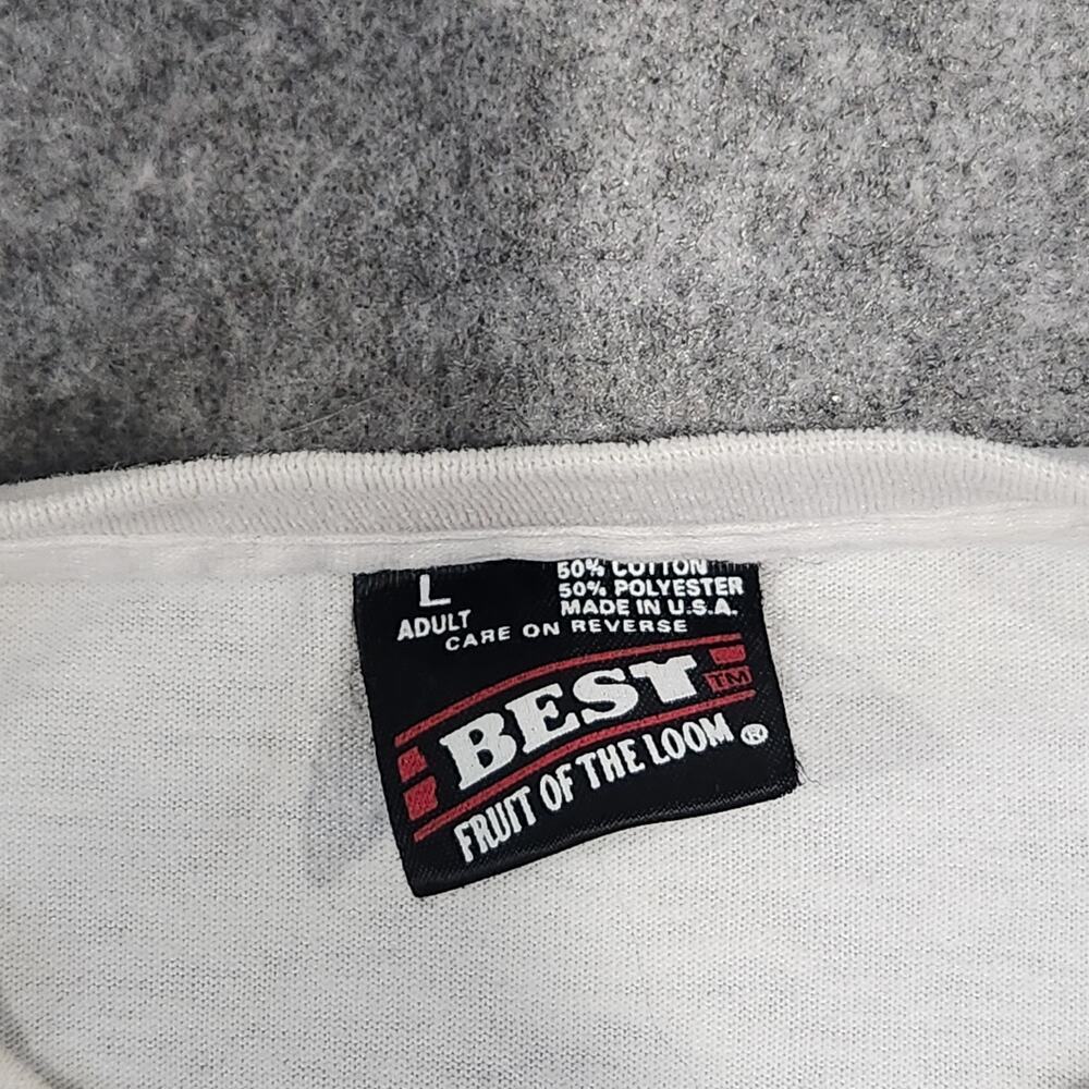 VTG 90s Hersheys Chocolate‎ World Promo Mens L Large Graphic Cow Park T Shirt - Picture 7 of 16
